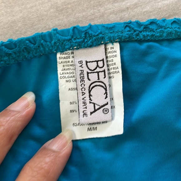 BECCA By Rebecca Virtue Crochet Bikini Bottom - Picture 5 of 6